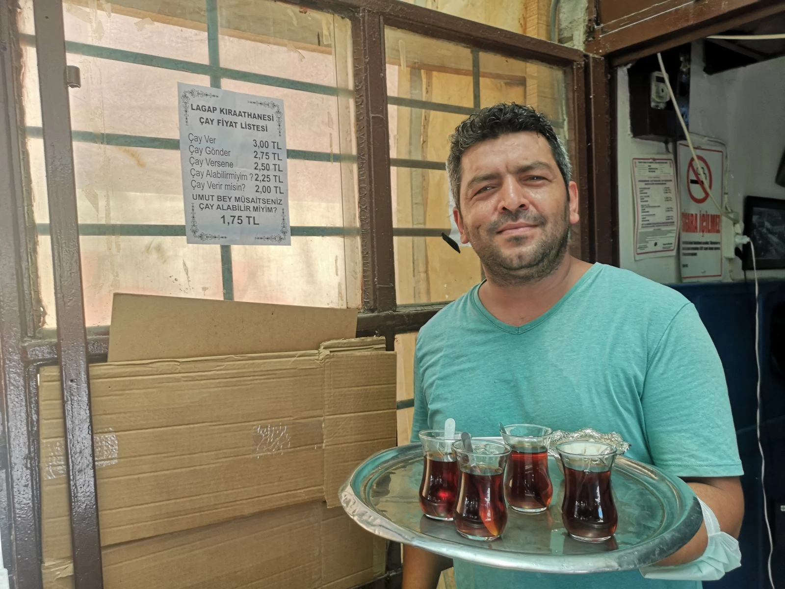 Çayın fiyatını müşterinin hitabı belirliyor